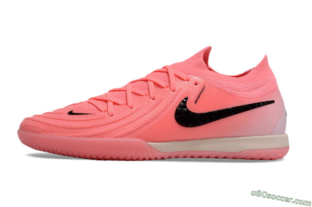 Nike Phantom GX 2 Elite IC Indoor & Futsal Soccer Shoes - Pink/Black/White 2