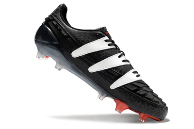 Adidas Predator Accelerator 94 FG Firm Ground Soccer Cleats - Black/White/Red