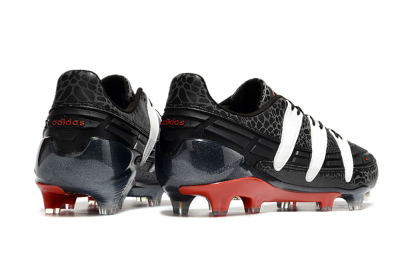 Adidas Predator Accelerator 94 FG Firm Ground Soccer Cleats - Black/White/Red