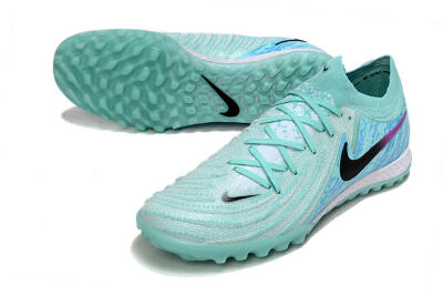 Nike Phantom GX 2 Elite TF Artificial Turf Soccer Shoes - Jade/Blue/Black