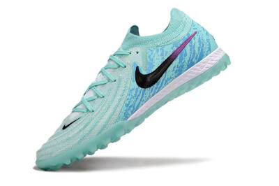 Nike Phantom GX 2 Elite TF Artificial Turf Soccer Shoes - Jade/Blue/Black