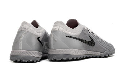 Nike Phantom GX 2 Elite TF Artificial Turf Soccer Shoes - Grey/Black
