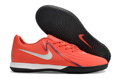 Nike Phantom GX 2 Acad LV8 IC Indoor & Futsal Soccer Shoes - Red/Silver/White/Black
