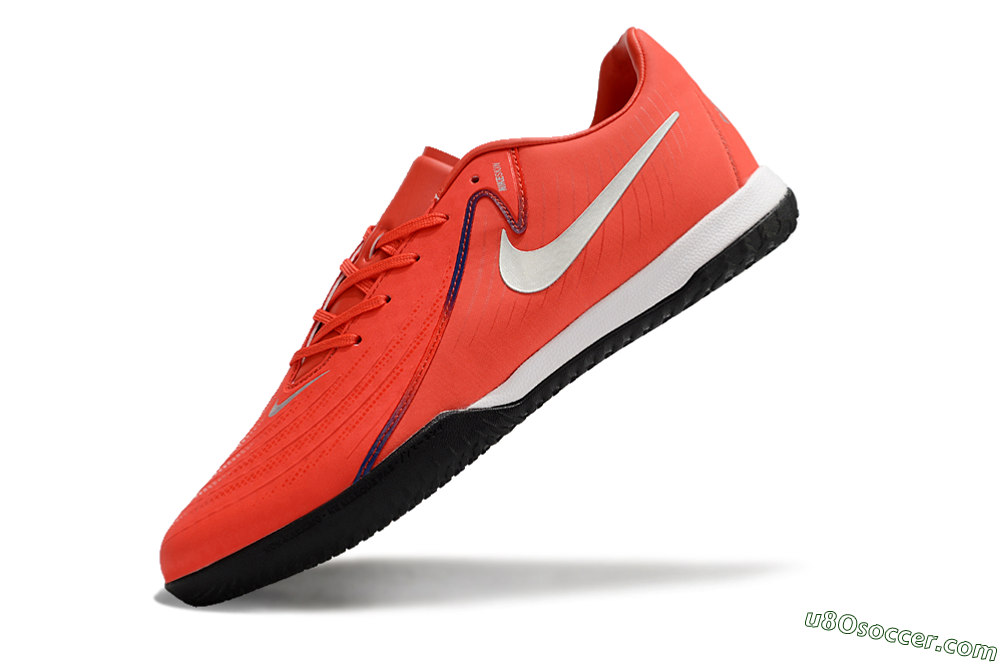 Nike Phantom GX 2 Acad LV8 IC Indoor & Futsal Soccer Shoes - Red/Silver/White/Black 5