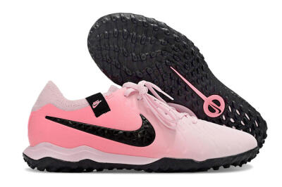 Nike Tiempo Legend 10 Pro TF Artificial Turf Soccer Shoes - Pink/Black/White