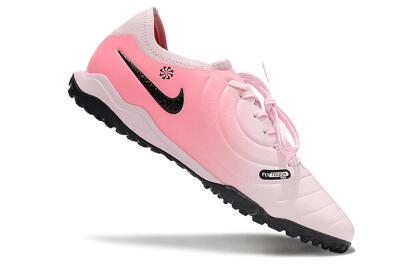 Nike Tiempo Legend 10 Pro TF Artificial Turf Soccer Shoes - Pink/Black/White