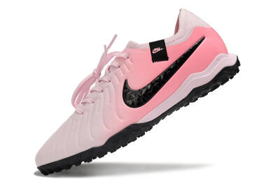 Nike Tiempo Legend 10 Pro TF Artificial Turf Soccer Shoes - Pink/Black/White