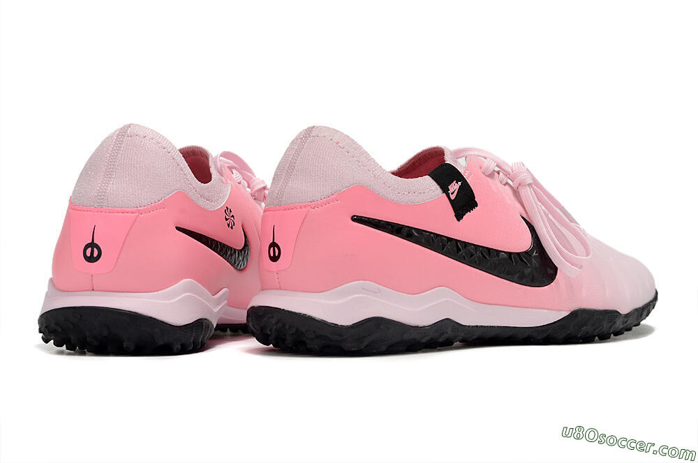 Nike Tiempo Legend 10 Pro TF Artificial Turf Soccer Shoes - Pink/Black/White 6