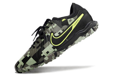 Nike Tiempo Legend 10 Pro TF Artificial Turf Soccer Shoes - Camo/Black/Yellow