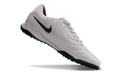 Nike Tiempo Legend 10 Pro TF Artificial Turf Soccer Shoes - Grey/Black/Pink