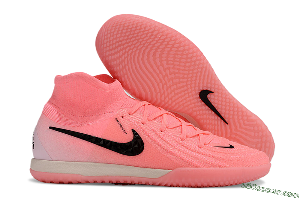 Nike Phantom Luna Elite NU IC Indoor & Futsal Soccer Shoes - Pink/Black/White 1