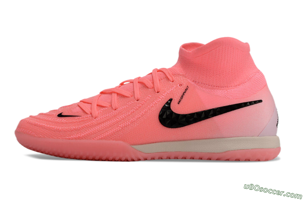 Nike Phantom Luna Elite NU IC Indoor & Futsal Soccer Shoes - Pink/Black/White 2