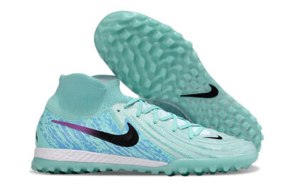 Nike Phantom Luna Elite NU TF Artificial Turf Soccer Shoes - Jade/Blue/Black