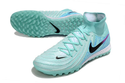 Nike Phantom Luna Elite NU TF Artificial Turf Soccer Shoes - Jade/Blue/Black