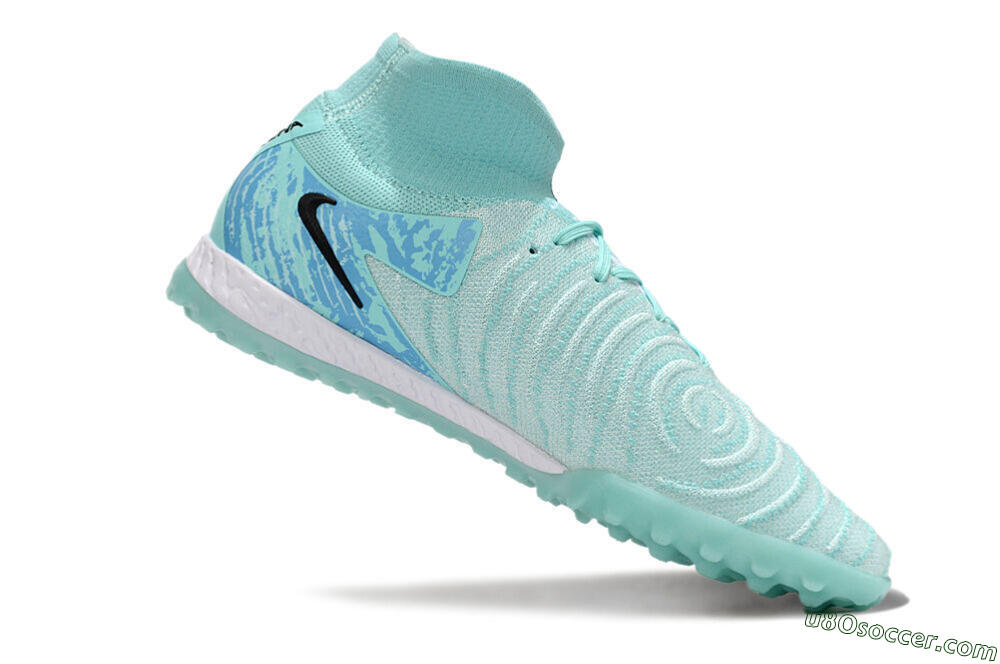 Nike Phantom Luna Elite NU TF Artificial Turf Soccer Shoes - Jade/Blue/Black 4