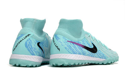 Nike Phantom Luna Elite NU TF Artificial Turf Soccer Shoes - Jade/Blue/Black