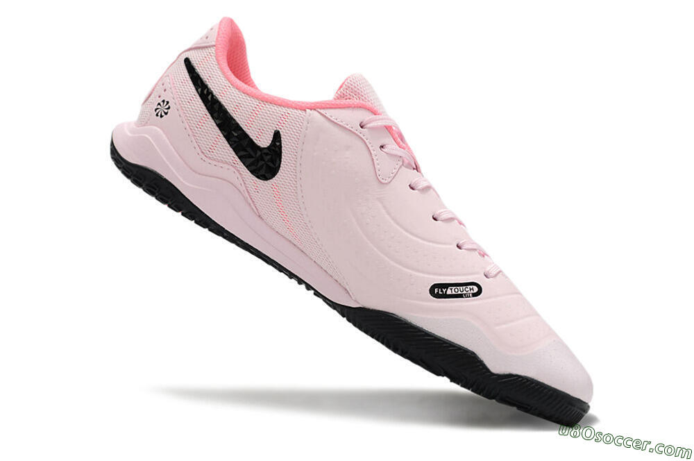 Nike Tiempo Legend 10 Academy IC Indoor & Futsal Soccer Shoes - Pink/Black 4