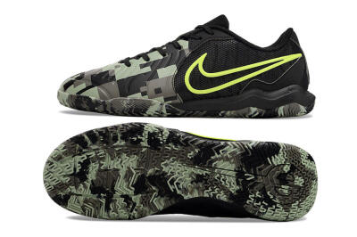 Nike Tiempo Legend 10 Academy IC Indoor & Futsal Soccer Shoes - Camo/Black/Yellow