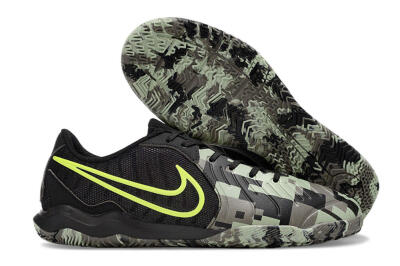 Nike Tiempo Legend 10 Academy IC Indoor & Futsal Soccer Shoes - Camo/Black/Yellow