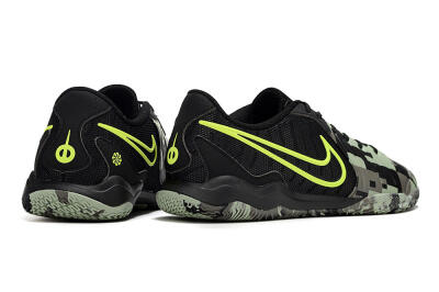 Nike Tiempo Legend 10 Academy IC Indoor & Futsal Soccer Shoes - Camo/Black/Yellow