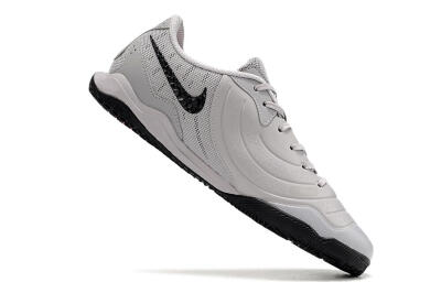 Nike Tiempo Legend 10 Academy IC Indoor & Futsal Soccer Shoes - Grey/Black/Pink