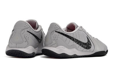 Nike Tiempo Legend 10 Academy IC Indoor & Futsal Soccer Shoes - Grey/Black/Pink