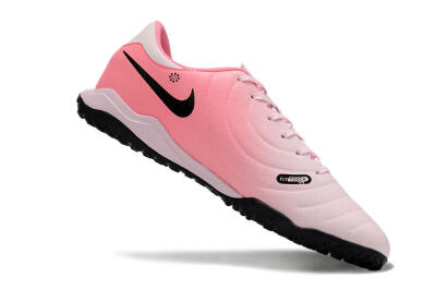 Nike Tiempo Legend 10 Academy TF Artificial Turf Soccer Shoes - Pink/Black/White