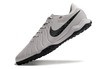 Nike Tiempo Legend 10 Academy TF Artificial Turf Soccer Shoes - Grey/Black/Pink