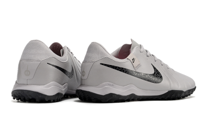 Nike Tiempo Legend 10 Academy TF Artificial Turf Soccer Shoes - Grey/Black/Pink