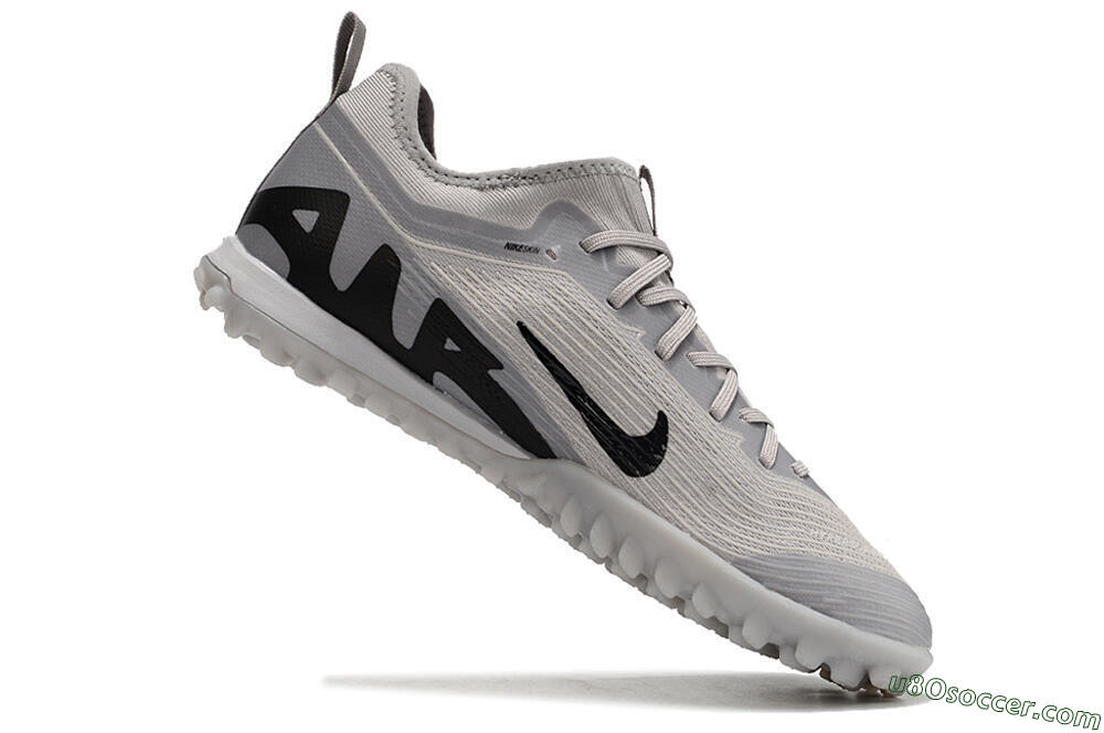 Nike Air Zoom Mercurial Vapor 15 Pro TF Artificial Turf Soccer Shoes - Grey/Black 4