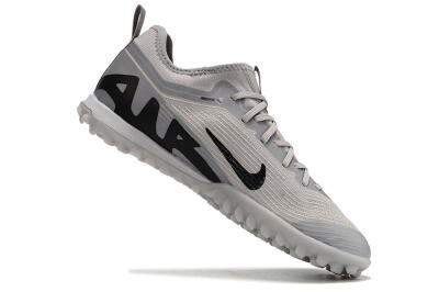 Nike Air Zoom Mercurial Vapor 15 Pro TF Artificial Turf Soccer Shoes - Grey/Black