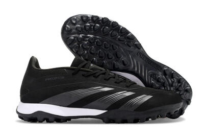 Adidas Predator 24 Elite TF Artificial Turf Soccer Shoes - Black/White