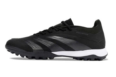 Adidas Predator 24 Elite TF Artificial Turf Soccer Shoes - Black/White
