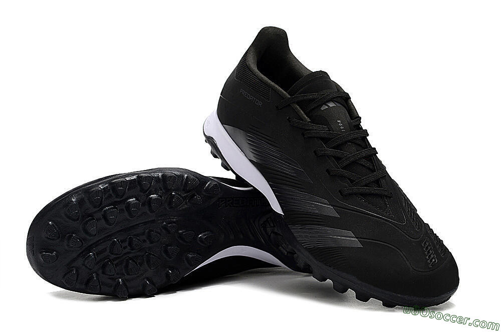 Adidas Predator 24 Elite TF Artificial Turf Soccer Shoes - Black/White 3