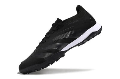 Adidas Predator 24 Elite TF Artificial Turf Soccer Shoes - Black/White