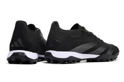 Adidas Predator 24 Elite TF Artificial Turf Soccer Shoes - Black/White