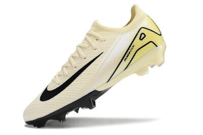 Nike Air Zoom Mercurial Vapor 16 Elite FG Firm Ground Soccer Cleats - Beige/Black/Yellow