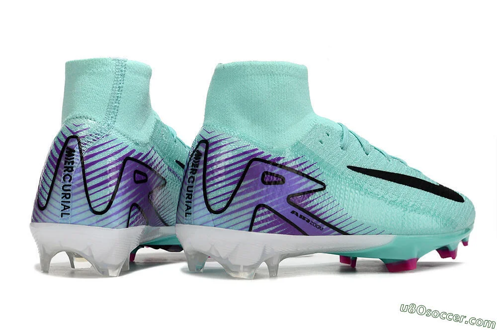 Cheap Nike Air Zoom Mercurial Superfly 10 FG Cleats - Jade/Black