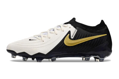 Nike Phantom Luna Elite AG Artificial Grass Soccer Cleats - White/Black/Gold