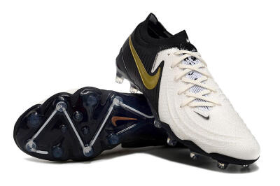 Nike Phantom Luna Elite AG Artificial Grass Soccer Cleats - White/Black/Gold
