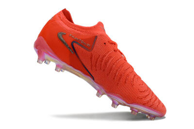 Nike Phantom Luna Elite AG Artificial Grass Soccer Cleats - Red/Silver/Gold