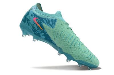 Nike Phantom Luna Elite AG Artificial Grass Soccer Cleats - Jade/Pink/Yellow