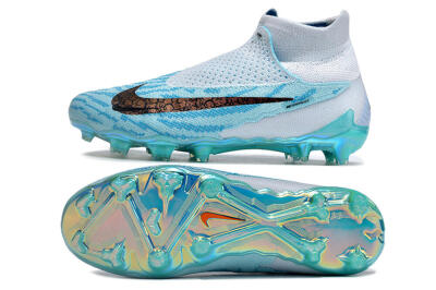 Nike Phantom GX Elite FG Firm Ground Soccer Cleats - Jade/Black/Gold