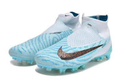 Nike Phantom GX Elite FG Firm Ground Soccer Cleats - Jade/Black/Gold