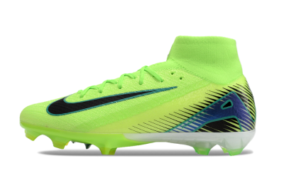 Nike Air Zoom Mercurial Superfly 10 Elite FG Firm Ground Soccer Cleats - Yellow/Blue/Black