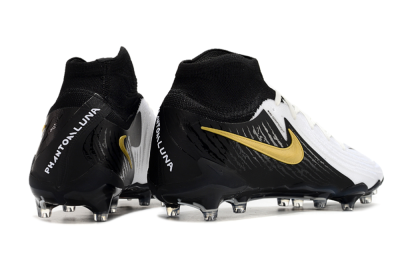Nike Phantom Luna Elite AG Artificial Grass Soccer Cleats - White/Black/Gold