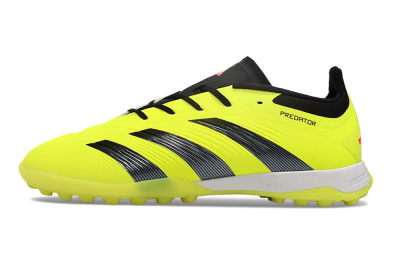 Adidas Predator 24 Elite TF Artificial Turf Soccer Shoes - Yellow/Black/White
