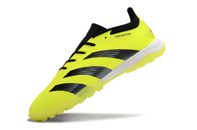 Adidas Predator 24 Elite TF Artificial Turf Soccer Shoes - Yellow/Black/White