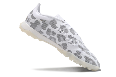 Adidas Predator 24 Elite TF Artificial Turf Soccer Shoes - White/Black/Gold