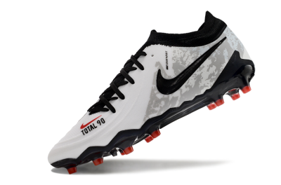 Nike Phantom Luna Elite AG Artificial Grass Soccer Cleats - White/Grey/Black/Red